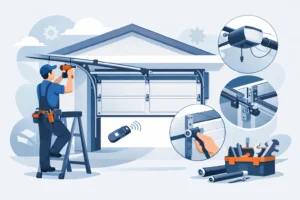 Read more about the article Garage Door Installation Diagram Explained