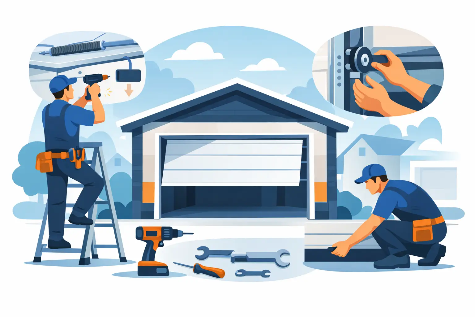 Read more about the article How to Install a Garage Door Step by Step