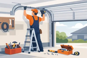 Read more about the article How to Install a Garage Door Track Safely