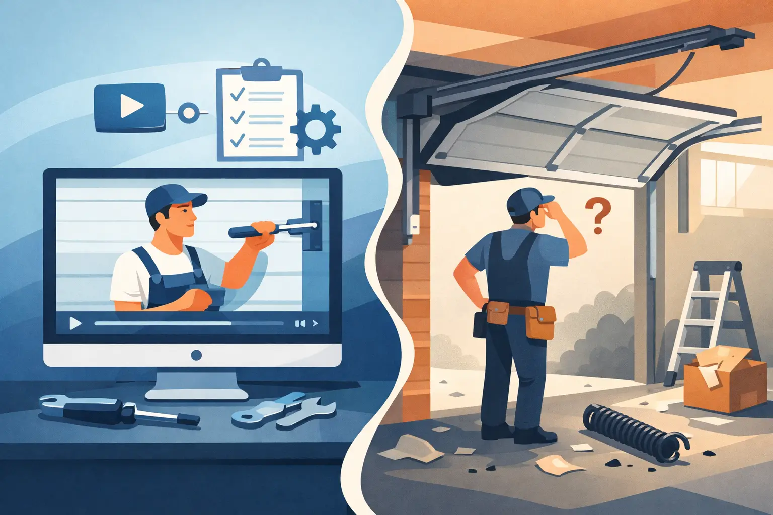 You are currently viewing What Garage Door Installation Videos Miss