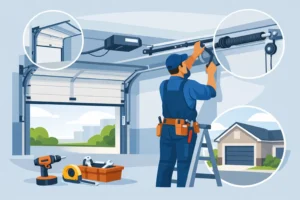 Read more about the article What Is Overhead Door Installation? A Clear Guide