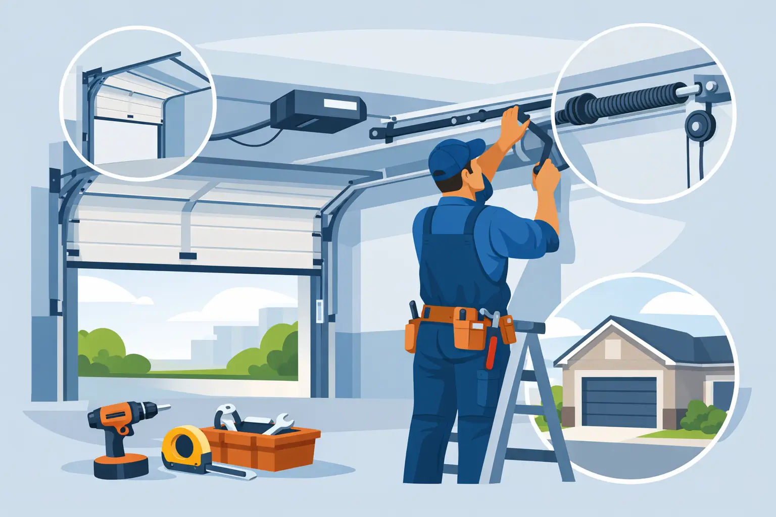 You are currently viewing What Is Overhead Door Installation? A Clear Guide
