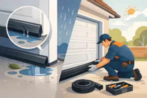 Read more about the article When Garage Door Weather Seal Replacement Is Due