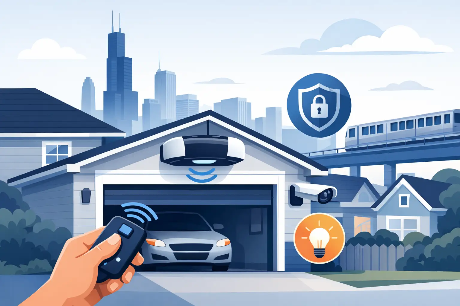 You are currently viewing Best Garage Door Opener Features for Chicago Homes