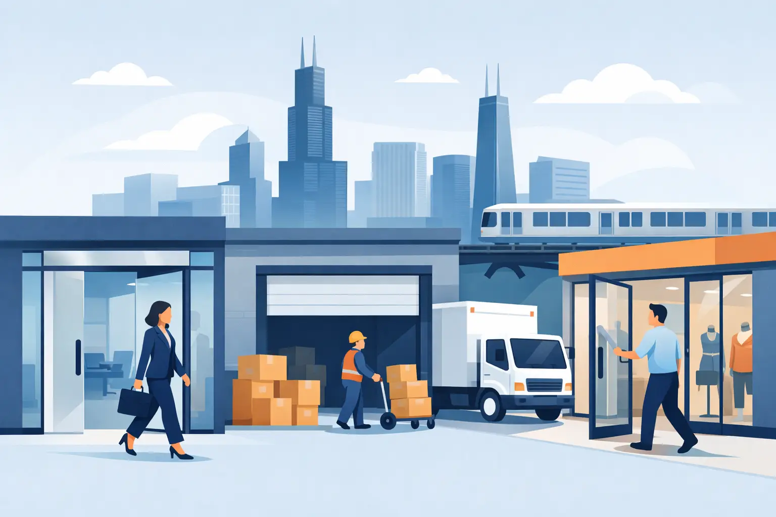 You are currently viewing Commercial Doors That Keep Chicago Businesses Moving