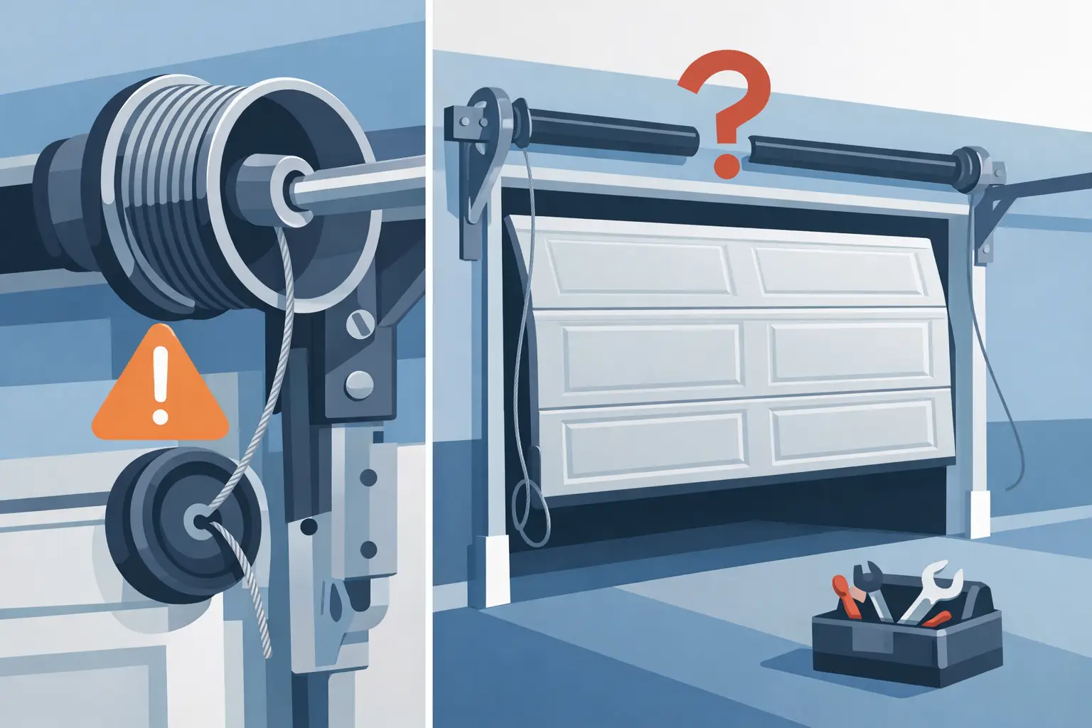 You are currently viewing Garage Door Cable Off Drum? What to Do Now