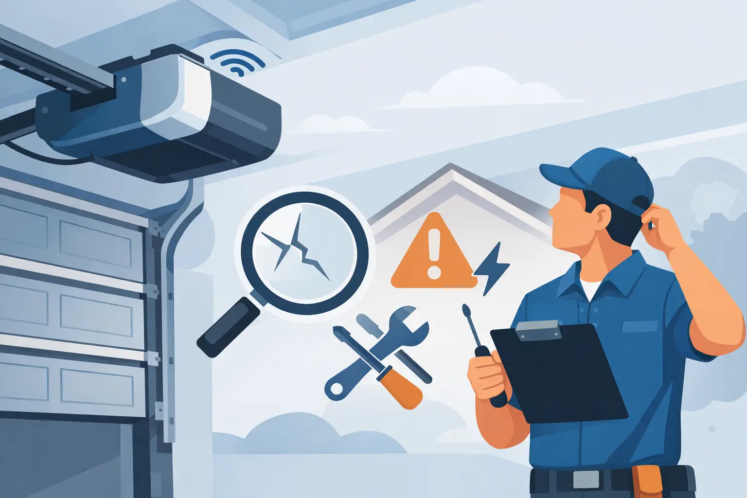Read more about the article Garage Door Opener Troubleshooting Guide