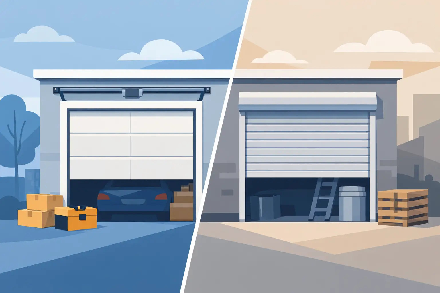 Read more about the article Sectional vs Roll Up Doors: Which Fits Best?