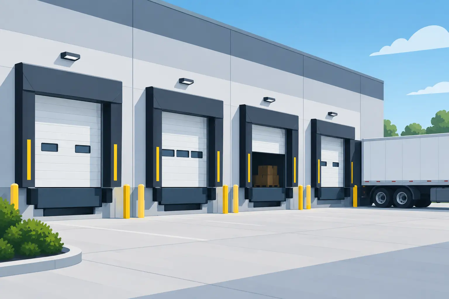 You are currently viewing Commercial Dock Door Options for Busy Facilities