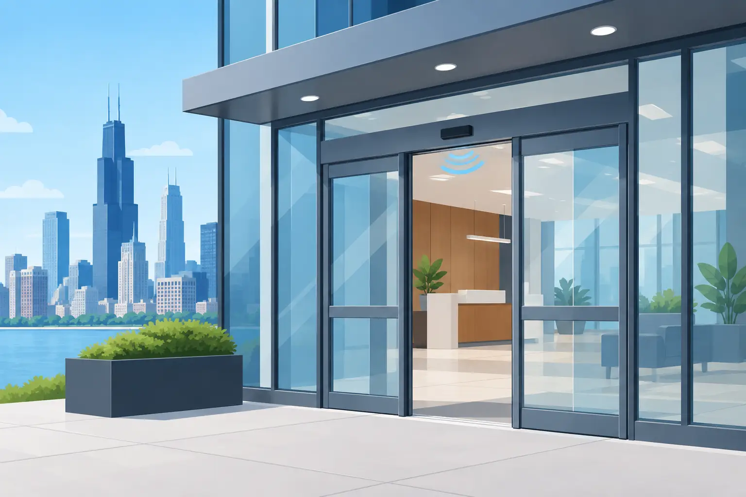 You are currently viewing Commercial Door Automation for Chicago Businesses