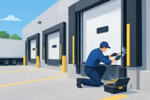 Read more about the article Loading Dock Door Maintenance Prevents Downtime
