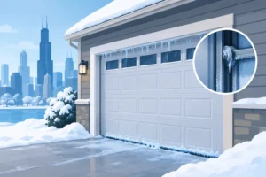 Read more about the article Why Garage Doors Freeze in Chicago Winters