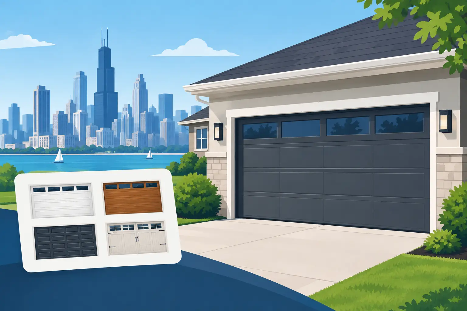 You are currently viewing Garage Door Buying Guide for Chicago Homes