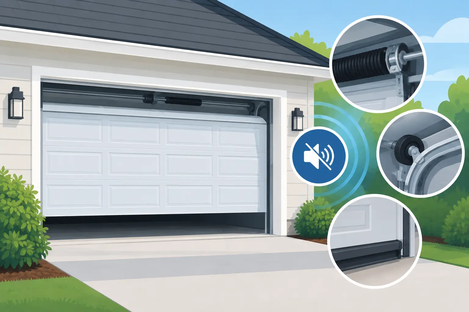 You are currently viewing How to Reduce Garage Door Noise in Your Home